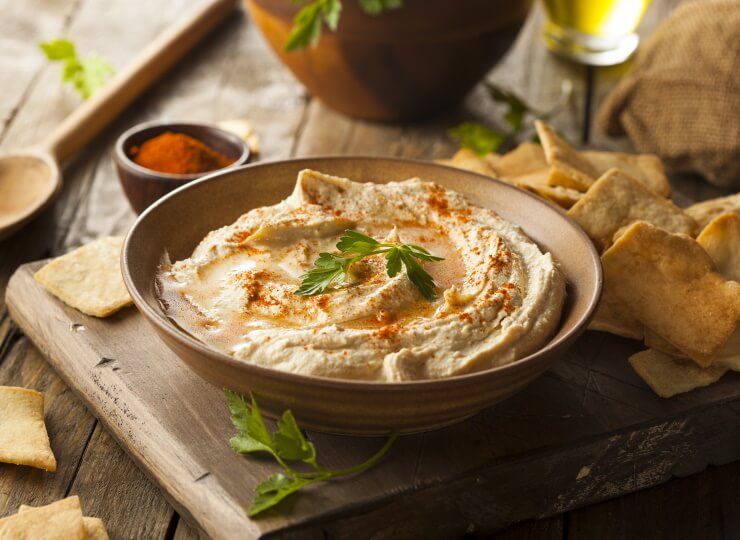 CBD sprouted hummus recipe